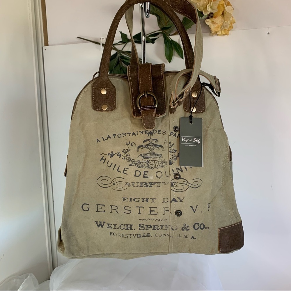 Myra GERSTER SHOULDER BAG! Unique Shape! - Picture 9 of 10
